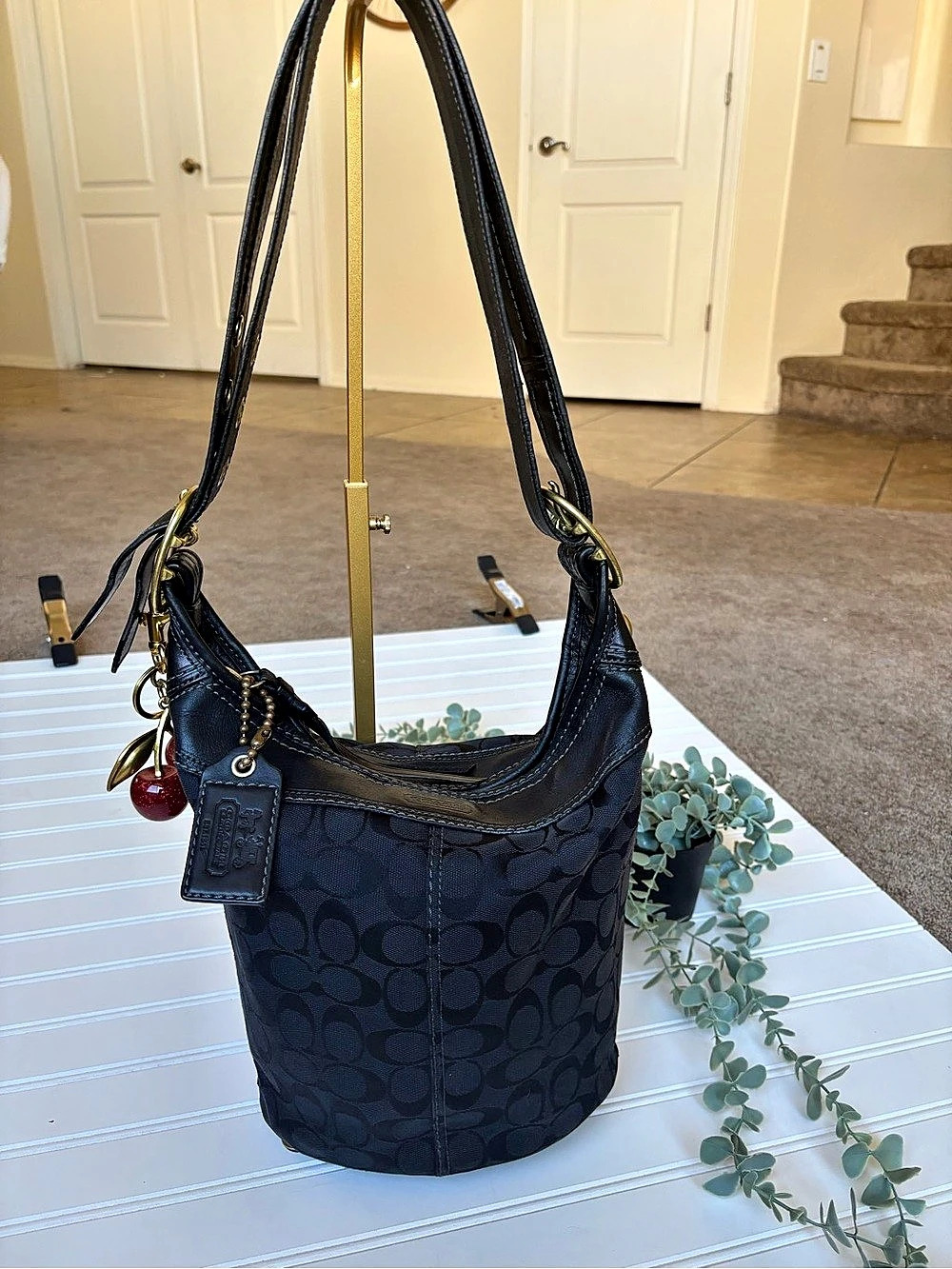 Black Coach Jacquard Bleecker